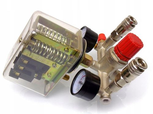 PRESOSTAT 400v włącznik ciśnieniowy do kompresora sprężarki 3 Fazy siłowy na Arena.pl