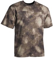 Koszulka US  HDT-camo brunatna oliwkowa 170 g / m²