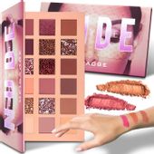 PALETA CIENI DO MAKIJAŻU OCZU 18 KOLORÓW ZESTAW