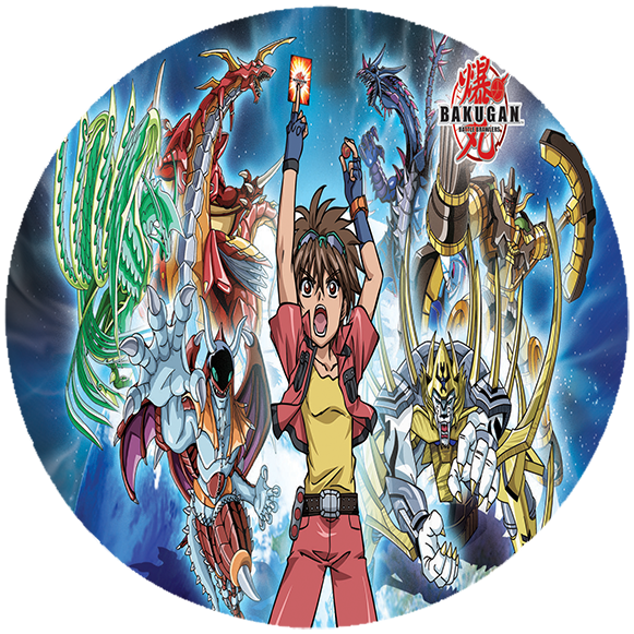 Opłatek na tort Bakugan zdjęcie 1