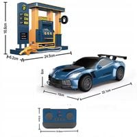 Auto RC na wodę ze stacją benzynową PILOT DŹWIĘKI