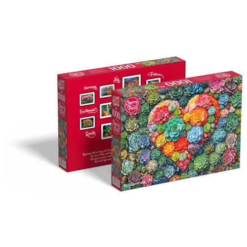 Puzzle 1000 elementów.  Kształt miłości 30981 na Arena.pl