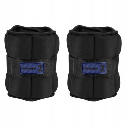 Obciążenia na rzep na przeguby nogi ręce ciężarki 2x 2kg neoprenowe na Arena.pl