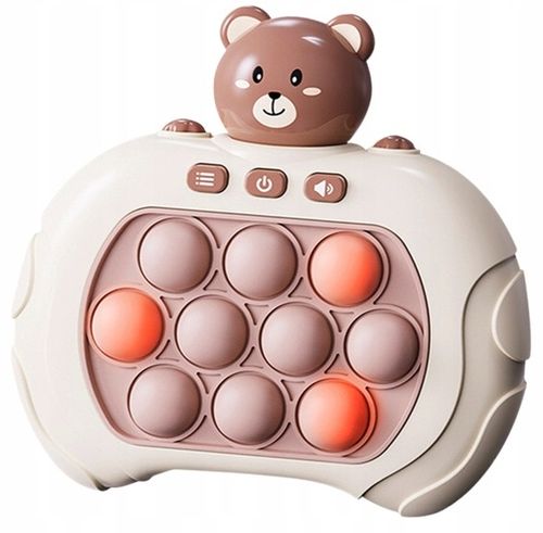 GRA POP IT POPIT MIS GAME ELEKTRYCZNA ZRĘCZNOŚCIOWA XL + GRATIS 3 BATERIE na Arena.pl