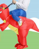 STRÓJ SPODNIE NADMUCHIWANY DMUCHANY DINOZAUR DINO DLA DOROSŁYCH