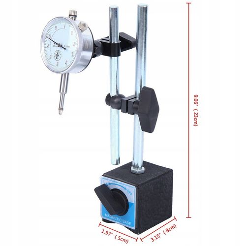 CZUJNIK ZEGAROWY STATYW MAGNETYCZNY 0-10mm ZESTAW na Arena.pl