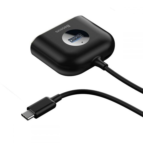 BASEUS SQUARE ADAPTER TYPE-C TO USB 4IN1 17CM BLACK na Arena.pl