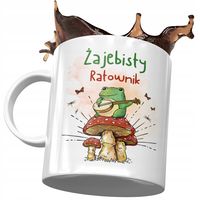 Kubek Dla Ratownika Żajebisty Ratownik Z Nadrukiem Ze Zdjęciem