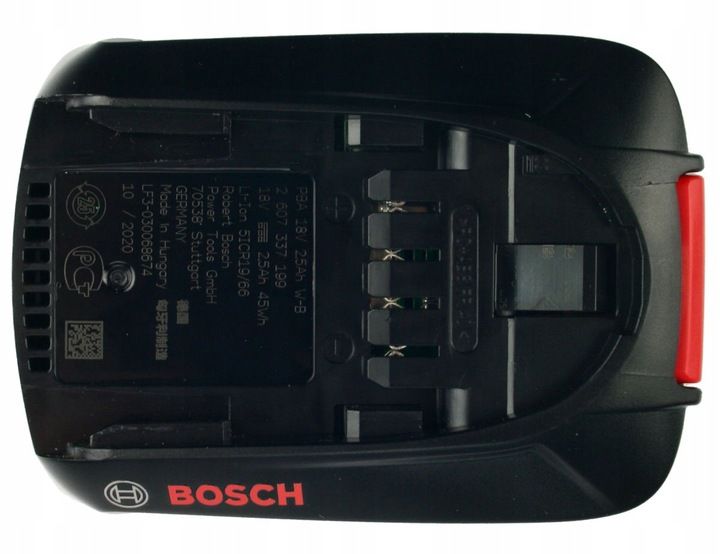 Akumulator PBA 18V 2,5Ah litowo-jonowy BOSCH zdjęcie 7