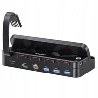 Unitek Stacja dokująca do Nintendo Switch PD 100W, HDMI 4K, RJ-45, czytnik