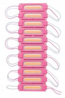 Moduł LED COB 12V IP67 Wodoodporny Różowy 2W Energooszczędny 20 sztuk