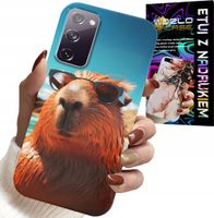 ETUI DO SAMSUNG GALAXY S20 LITE - SŁODKA KAPIBARA, CAPIBARA CASE + SZKŁO