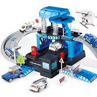 PARKING POLICYJNY  IDEALNY DLA MAŁYCH DETEKTYWÓW