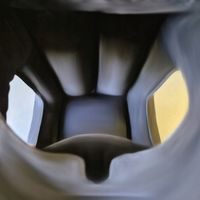 Poduszka Podróżna Pompowana do Samolotu Pociągu Auta Duża Wygodna Dmuchana