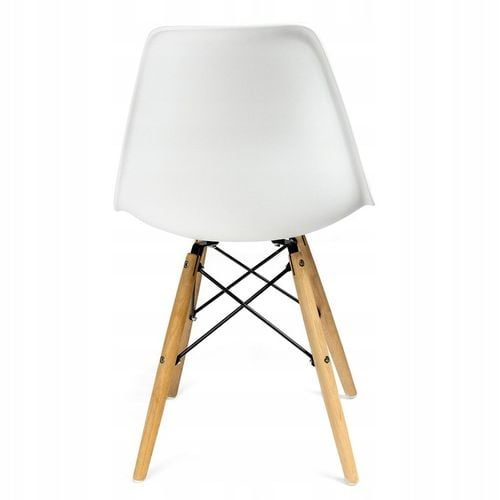 KRZESŁO SKANDYNAWSKIE do KUCHNI salonu jadalni stołu EVA białe na Arena.pl