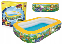 Dmuchany Basen Myszka Miki Disney dla Dzieci BESTWAY Ogrodowy 262 x 175 cm
