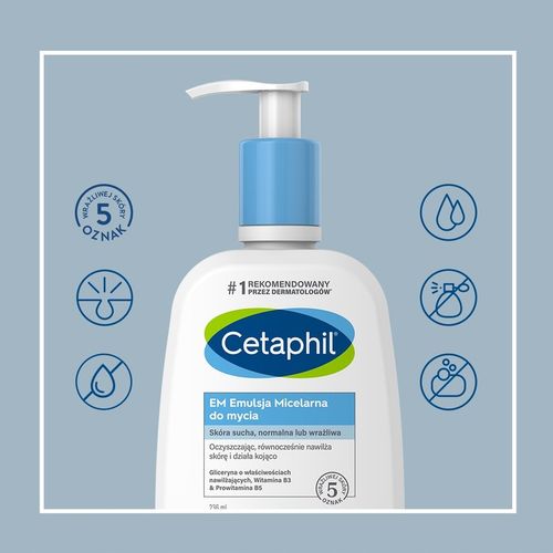 Cetaphil EM Emulsja micelarna do mycia 236 ml na Arena.pl