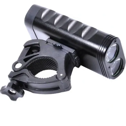 LAMPKA ROWEROWA LED PRZÓD 1800 LUMENÓW MOCNA + TYŁ na Arena.pl