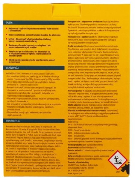 VIGONEZ Koncentrat do zwalczania OS SZERSZENI 30ml zdjęcie 2
