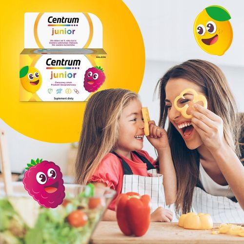 3x Multiwitamina Centrum Junior dla Dzieci witaminy i minerały 30 tabletek na Arena.pl