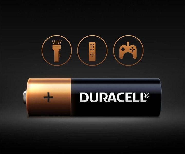 Alkaliczne baterie Duracell AAA x 12 R3 zdjęcie 3