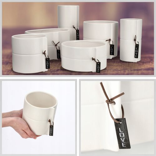 DONICZKA OSŁONKA DONICA CERAMICZNA KOLORY 13CM na Arena.pl