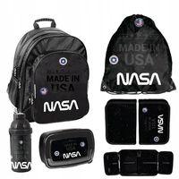 ZESTAW SZKOLNY PASO NASA PLECAK WOREK PIÓRNIK BIDON ŚNIADANIÓWKA DLA NIEGO