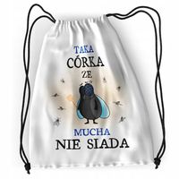 Plecak Dla Córki Sportowy Szkolny Worek Torba Z Nadrukiem Ze Zdjęciem