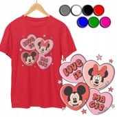 KOSZULKA DZIECIĘCA T-SHIRT Z NADRUKIEM - MYSZKA MINNIE MINI - XS 110-116