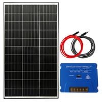 ZESTAW FOTOWOLTAICZNY 180W SOLARNY MPPT KAMPER ŁÓDŹ JACHT