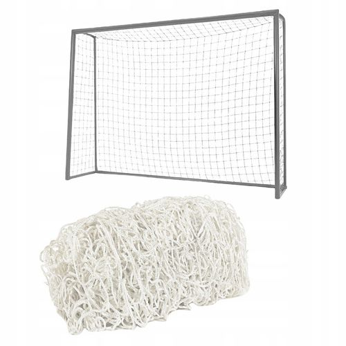 Siatka do bramki piłkarskiej 3x2 m | grubość 3 mm | kolor biały | na Arena.pl