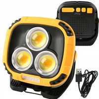 MOCNA LAMPA LAMPKA ROBOCZA WARSZTATOWA HALOGEN POWERBANK 3000Lm LA0302