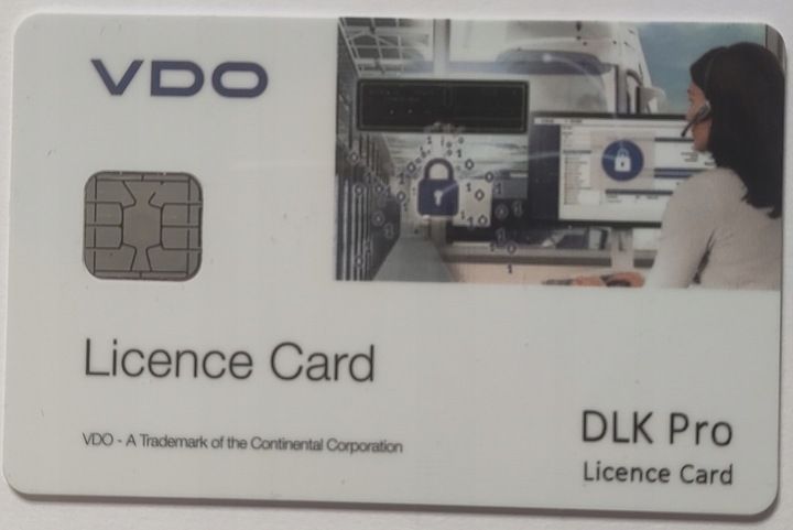 Karta licencja aktualizacja oprogramowanie dla czytników VDO DLK zdjęcie 4