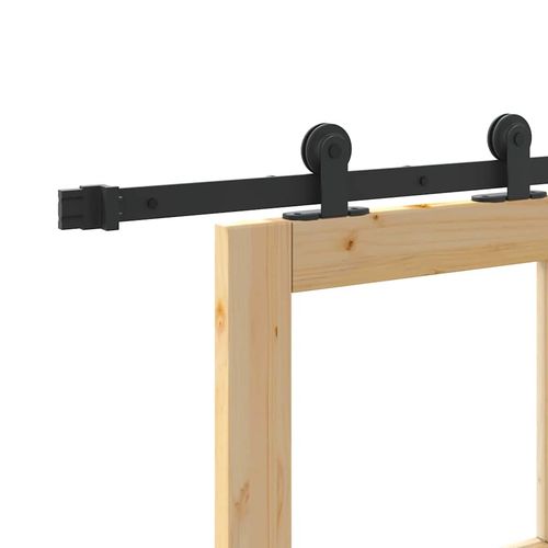 Drzwi przesuwne ORKDAL Brązowy 86 x 198.5 cm Drewno i metal na Arena.pl