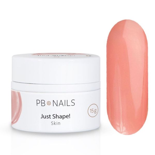 PB NAILS Żel budujący Just Shape! - Skin - 15g - MAŁY zdjęcie 1