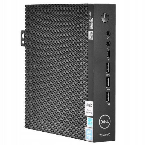Terminal Dell 5070 Silver J5005 QUAD 8GB 16GB Wyse Slim bez OS Thin Client na Arena.pl