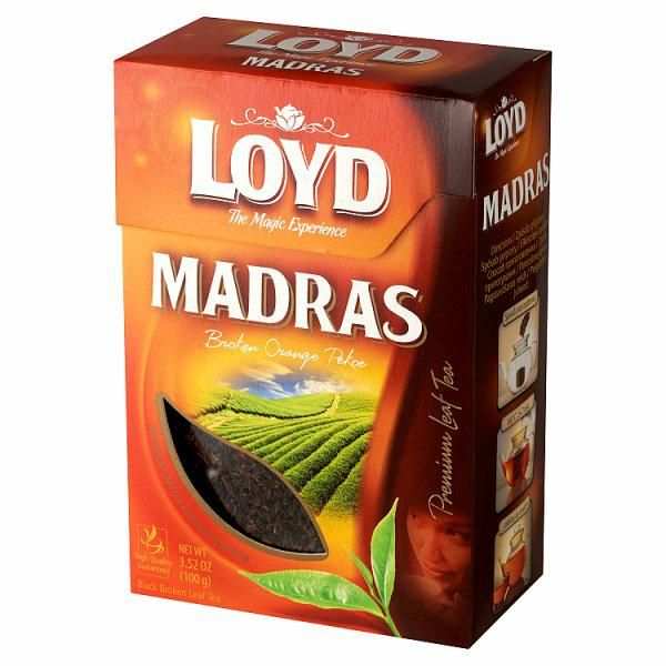 LOYD HERBATA LIŚCIASTA MADRAS 100G zdjęcie 1