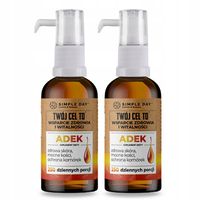 ADEK WITAMINA KROPLE A + D3 + E + K2 MK-7 | 250 PORCJI DZIENNYCH