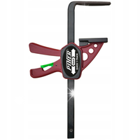 PIHER Ścisk stolarski do szyn prowadnic Quick P52106 22cm zacisk 60kg 2szt