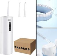 IRYGATOR DO ZĘBÓW BEZPRZEWODOWY USB 3 TRYBY 2 DYSZE DENTYSTYCZNY BRADERS