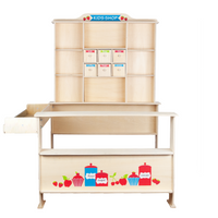 STRAGAN SKLEP DREWNIANY DUŻY KRAM PRZEDSZKOLA DOMU