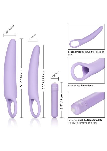 Isabelle Set Of 2 Dilators Purple zdjęcie 4