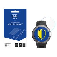 amazfit t-rex 3 - 3mk watch protection flexibleglass