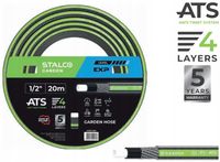 2X WĄŻ OGRODOWY 3/4" 50M 4 WARSTWY STR STALCO GARDEN MOCNY ODPORNY NA UV