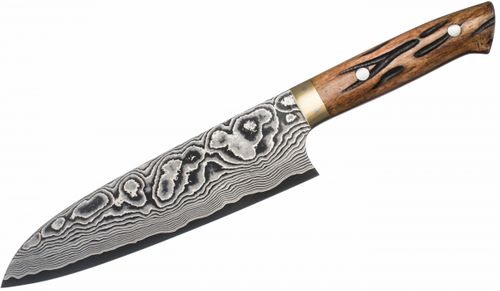 Takeshi Saji YBB Nóż Santoku 18cm VG-10 na Arena.pl