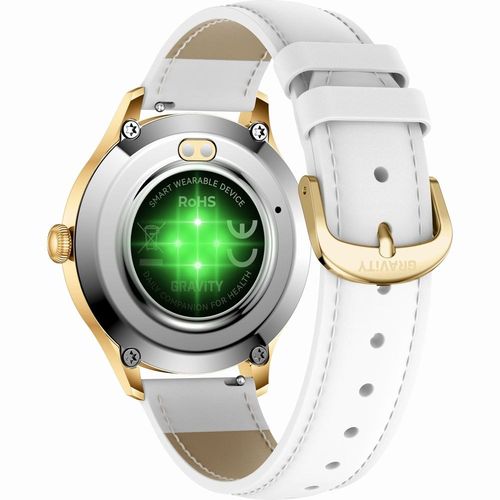 smartwatch gravity biało złoty 2 paski gt25-2 pro na Arena.pl