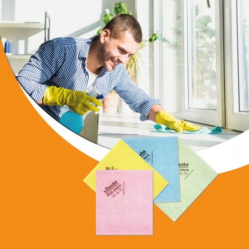 Ścierka Vileda PVA micro PROFESSIONAL magiczna ściereczka 38x35cm 4szt na Arena.pl