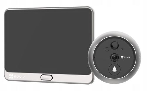 Wizjer EZVIZ DP2 2K dotykowy WiFi Wizjer z Kamerą i Dzwonkiem Judasz na Arena.pl