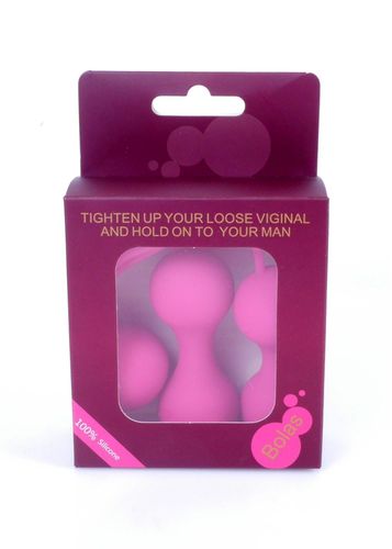 Kulki-Silicone Kegal Balls Set - Pink na Arena.pl