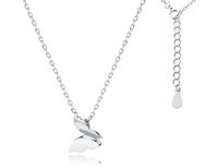 Rodowany srebrny naszyjnik gwiazd celebrytka motyl motylek butterfly srebro 925 Z1803N